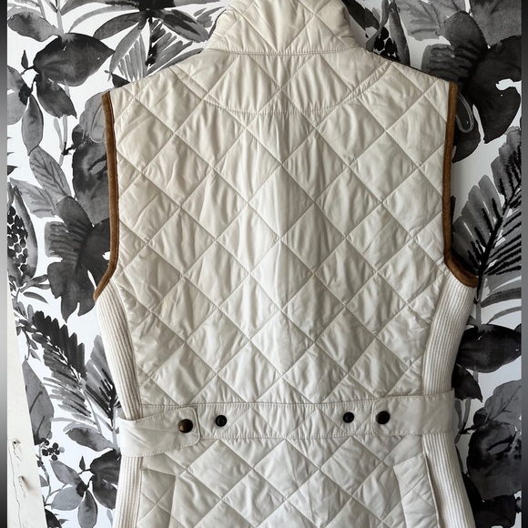 Ralph Lauren Sport Women's Cream Quilted Puffer Jacket - Picture 2 of 5